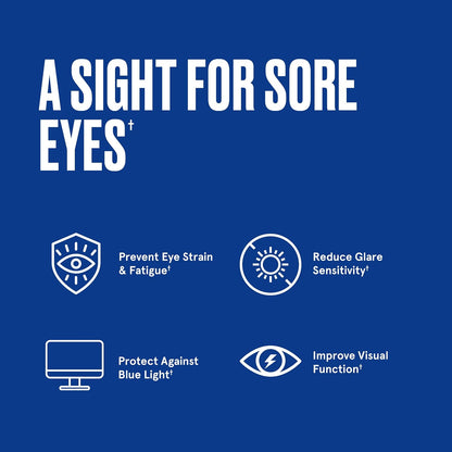 Bulletproof Eye Armor Supplement Softgels, 60 Count, Supplement for Eye Health and Blue Light Protection