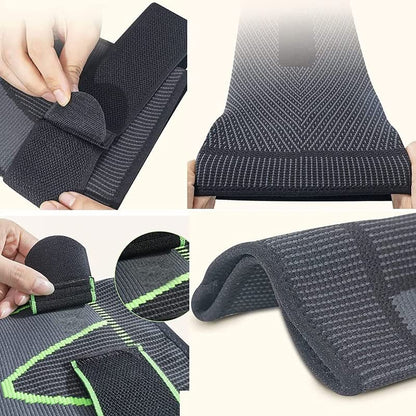 KNEECA Tourmaline Acupressure Selfheating Knee Sleeve, Tourmaline Acupressure Self