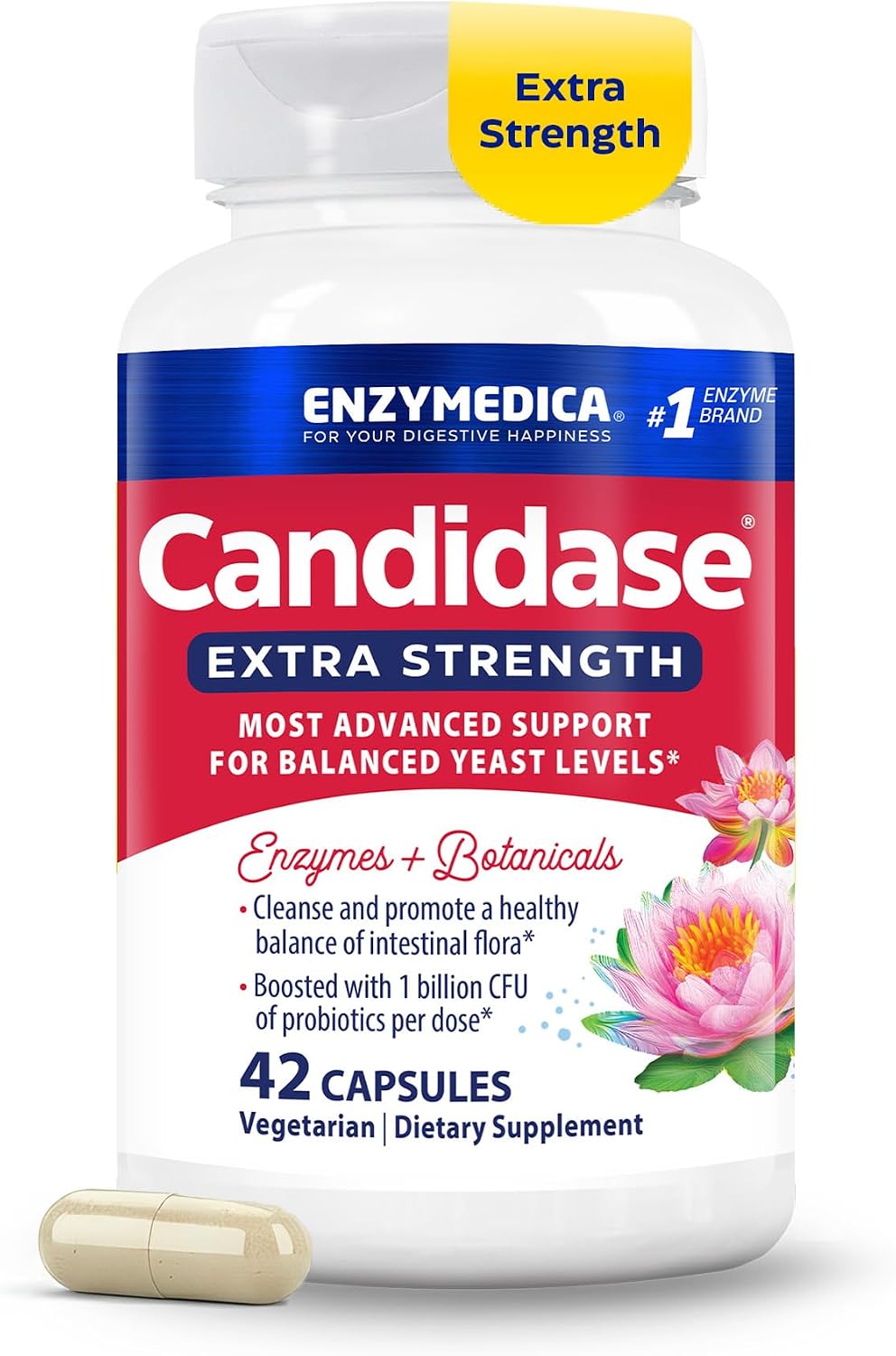 Enzymedica Candidase Extra Strength - 42 Capsules