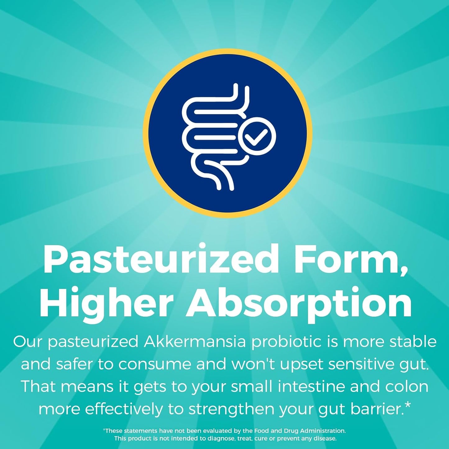 NewRhythm Akkermansia Muciniphila Probiotic, 10 Billion TFU and Probiotics for Women & Men 25 Billion CFU