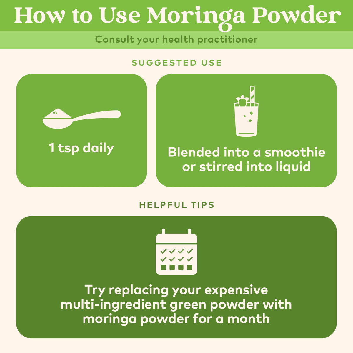 ORGANIC INDIA Moringa Herbal Supplement Powder - Green Superfood, Nutrient Dense
