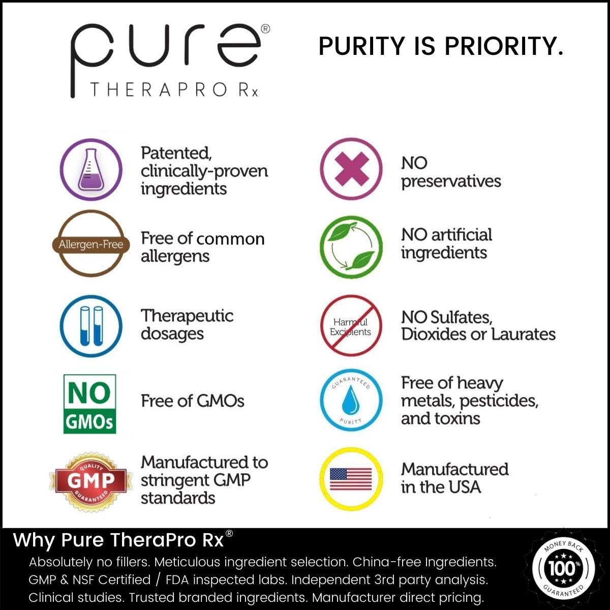Pure Therapro Rx Healthy Hormones, Hair, Skin & Nails Bundle