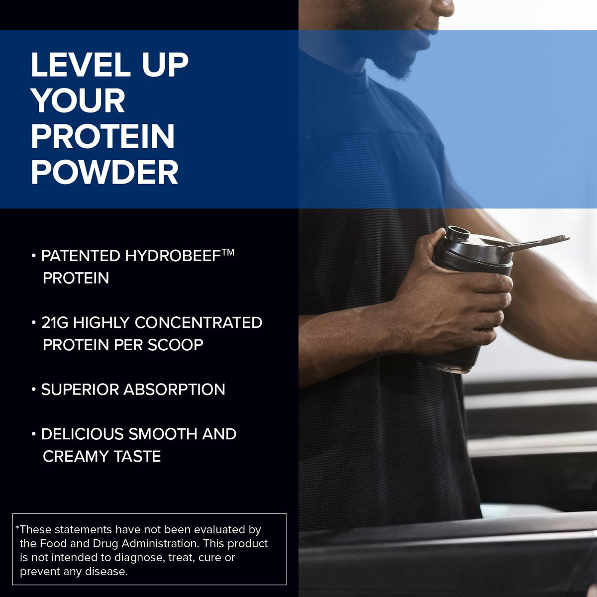 Designs for Sport Beef Protein Powder - NSF Certified for Sport Hydrolyzed Protein