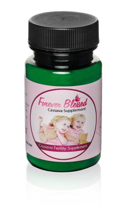 (6 Month Supply) Cassava Root - Fertility Supplement for Twins - Vitamin for a Natural Pregnancy