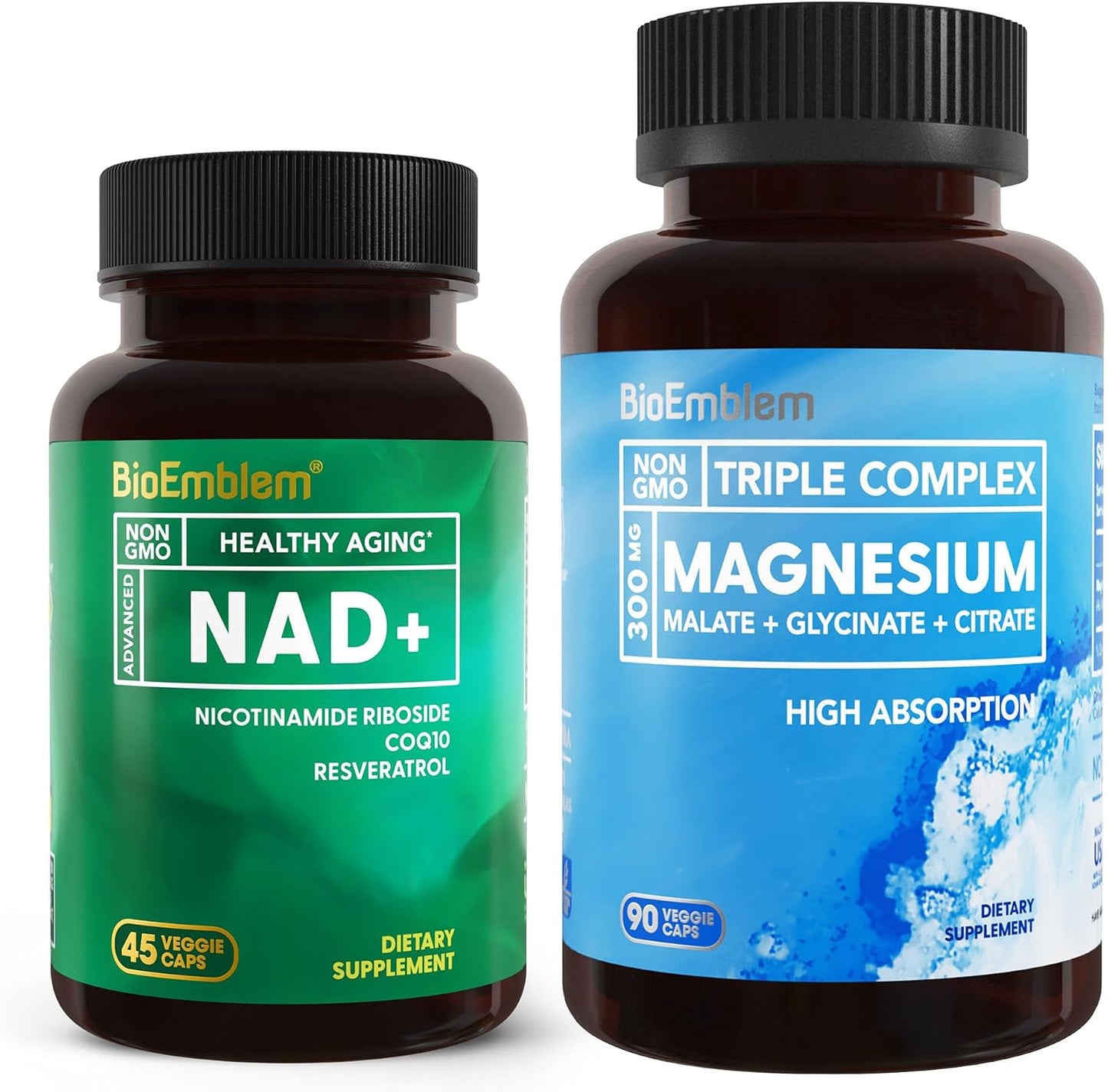 BioEmblem Triple Magnesium Complex and NAD+ Supplement