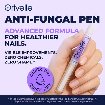 Toenail Care Pen - Extra Strength Toe Nail Remedy - Professional Nail Solution for Fingernail with Tea Tree Oil (Pack of 4)