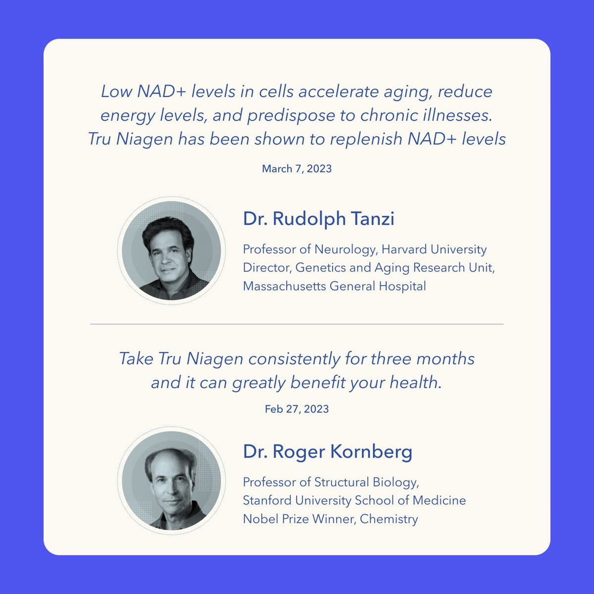 TRU NIAGEN - Patented Nicotinamide Riboside NAD+ Supplement. NR Supports Cellular