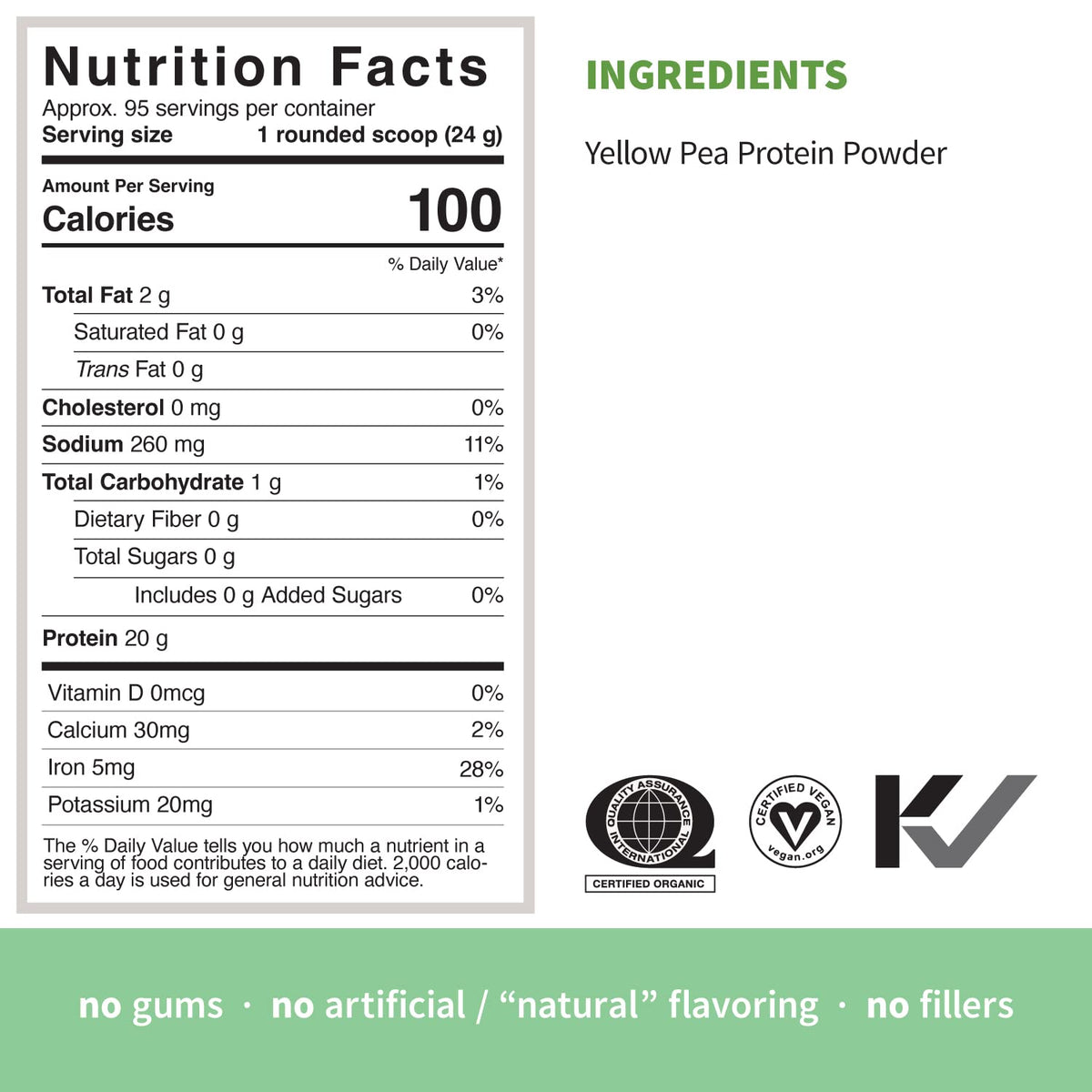 Sprout Living Organic Pumpkin Seed Protein Powder, Unflavored, 20 Grams of Plant Based Protein Powder Without Artificial Sweeteners, Non Dairy, Non-GMO, Vegan, Gluten Free (1 Pound, 14 Servings)