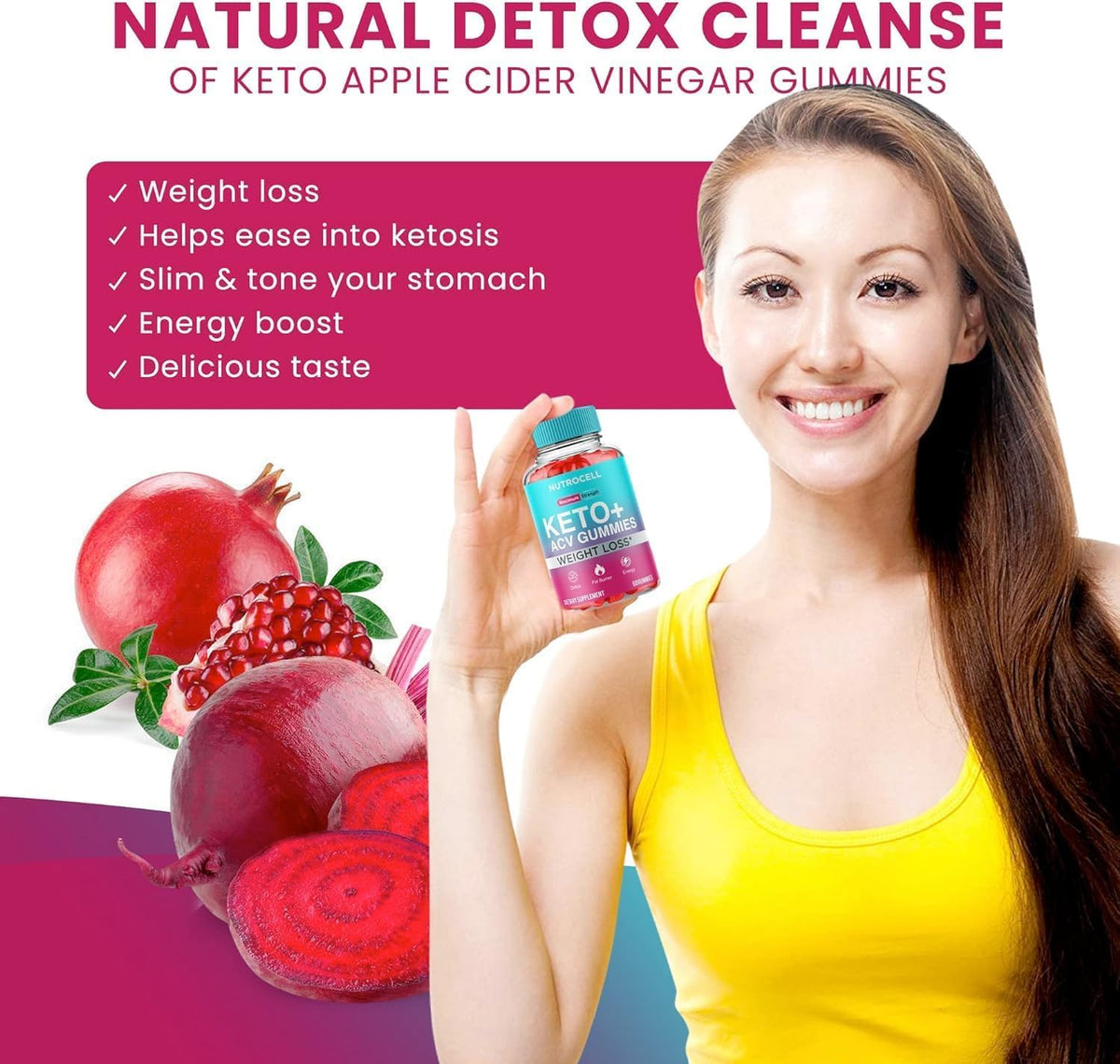 Keto ACV Gummies - Keto Apple Cider Vinegar Gummies - Advanced Weight Loss