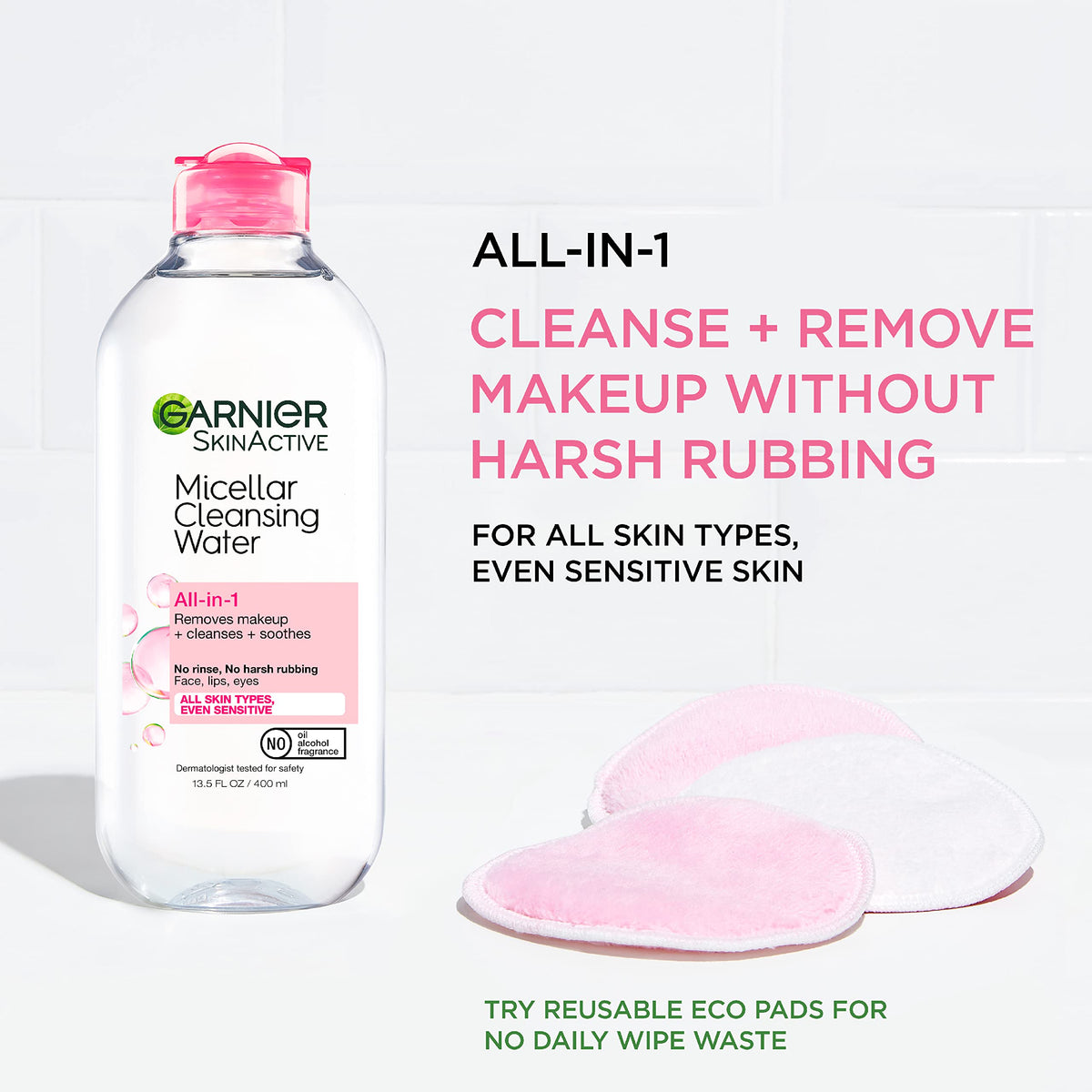 Garnier Back to School Bundle|Micellar Water (400mL) + Fructis Sleek & Shine