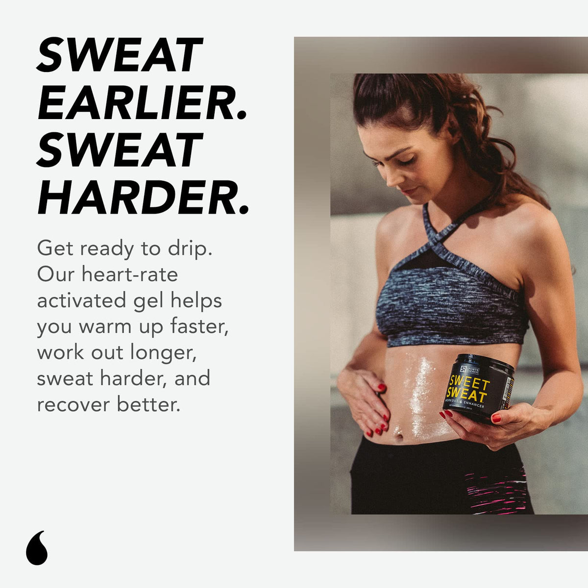 Sweet Sweat 'Workout Enhancer' Gel - Maximize Your Exercise & Sweat Faster - 13.5oz