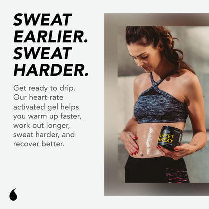 Sports Research Sweet Sweat 'Workout Enhancer' Gel XL Jar - Maximize Your Exercise
