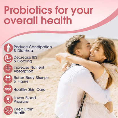 NATURE TARGET Women's Probiotics Powder, 100 Billion CFU, 45 Servings | Prebiotics, D-Mannose And Cranberry, Supports Urinary Tract, Gut, And Digestive Health For Women, Light Cranberry Flavor