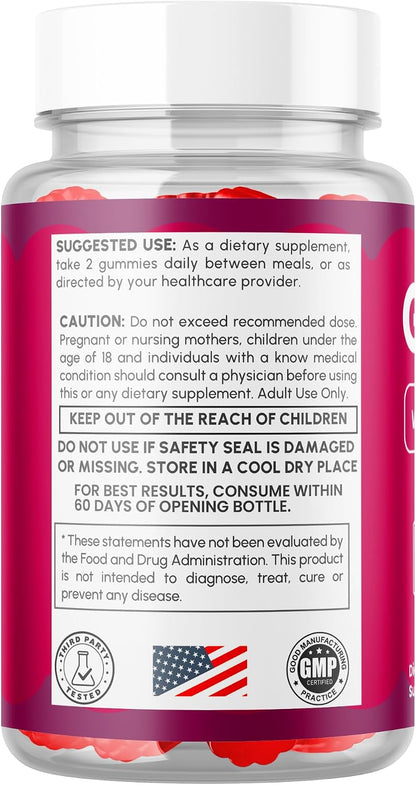 (2 Pack) Gumitide Gummies, Official Gumitide Supplement (120 Gummies)