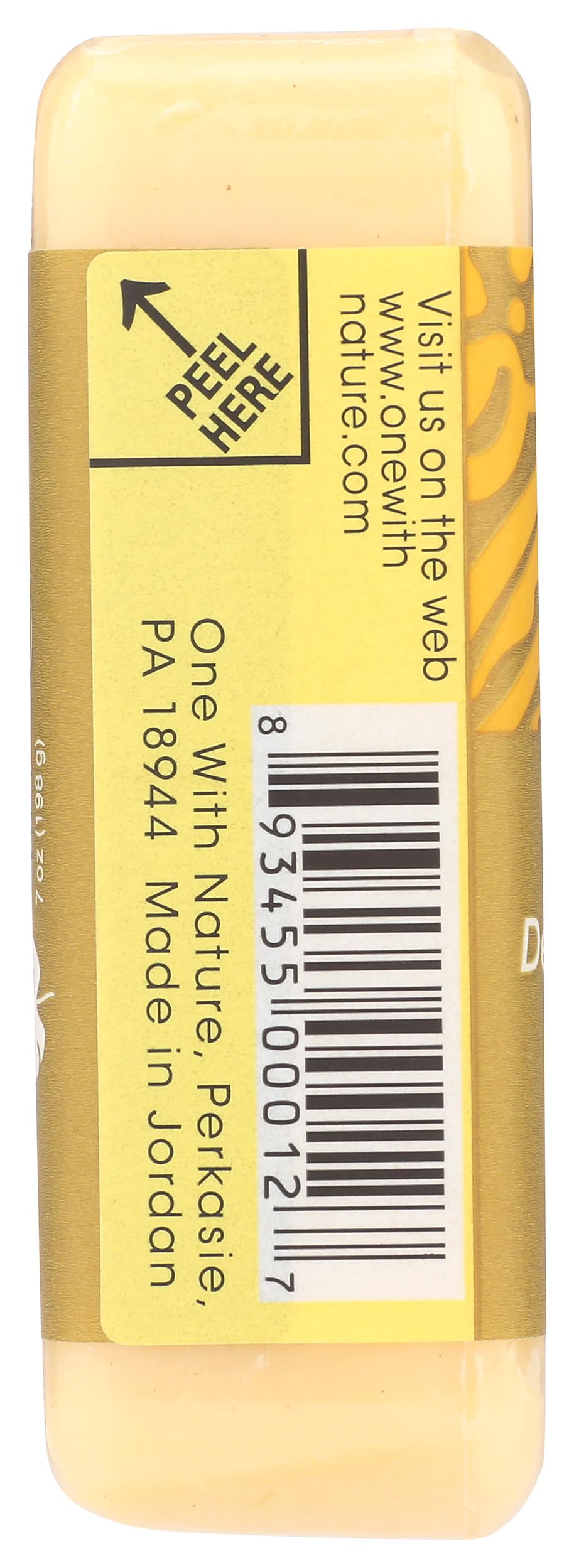 One With Nature Dead Sea Mineral Soap, Lemon Sage, 7-Ounces (Pack of 6)