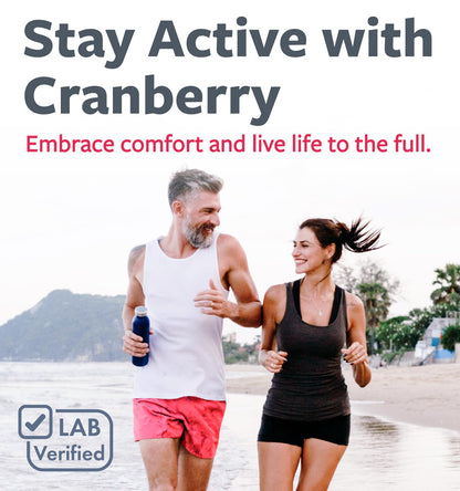 Organic Cranberry Pills - Vegan Supplement for Urinary Tract Health & Kidney Cleanse - Cranberry Pills for Women 500mg 50:1 Cranberry Concentrate Per Serving - Urinary Tract Support - 60 Capsules