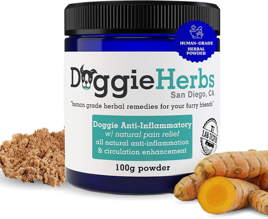Natural Anti-Inflammatory Support – Clinical Grade Corydalis, Curcumin & Turmeric Blend – TCM Doctor Formulated Powder for Stiffness, Aches & Hip Dysplasia Relief 100g