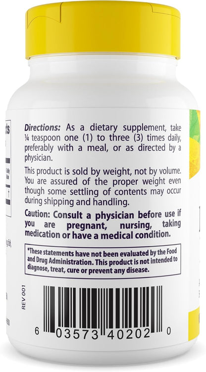 Healthy Origins Inositol Powder, Vitamin B8, 56.7g (2 Oz)