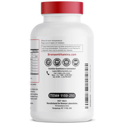 Bronson Antarctic Krill Oil 2000 mg with Omega-3s, 120 Softgels | Heavy Metal Tested, with EPA, DHA, Astaxanthin and Phospholipids, Non-GMO, Gluten Free, Soy Free