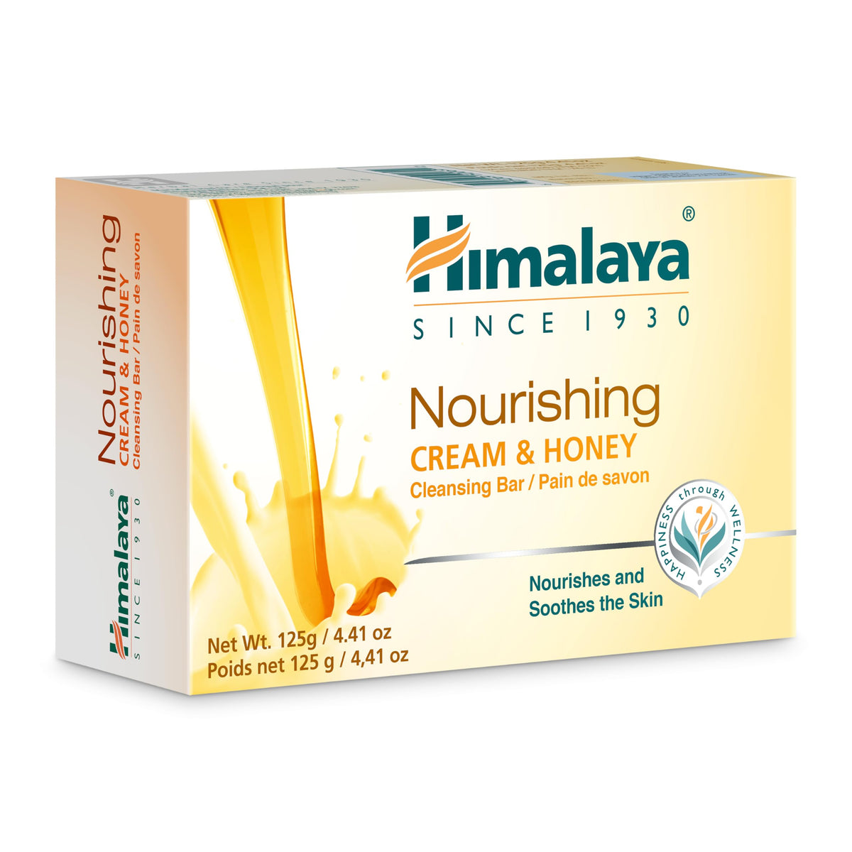 Himalaya Nourishing Cream & Honey Cleansing Bar Soap, 4.41 oz, 6 Pack