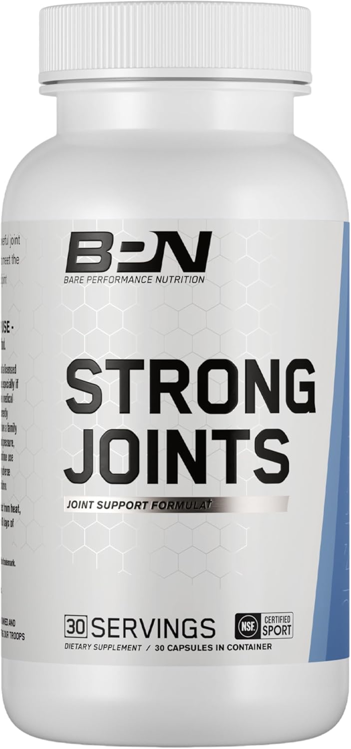 BARE PERFORMANCE NUTRITION, BPN Strong Joints, Joint Support Capsules, UC-ll®, Joint Comfort, Mobility and Flexibility