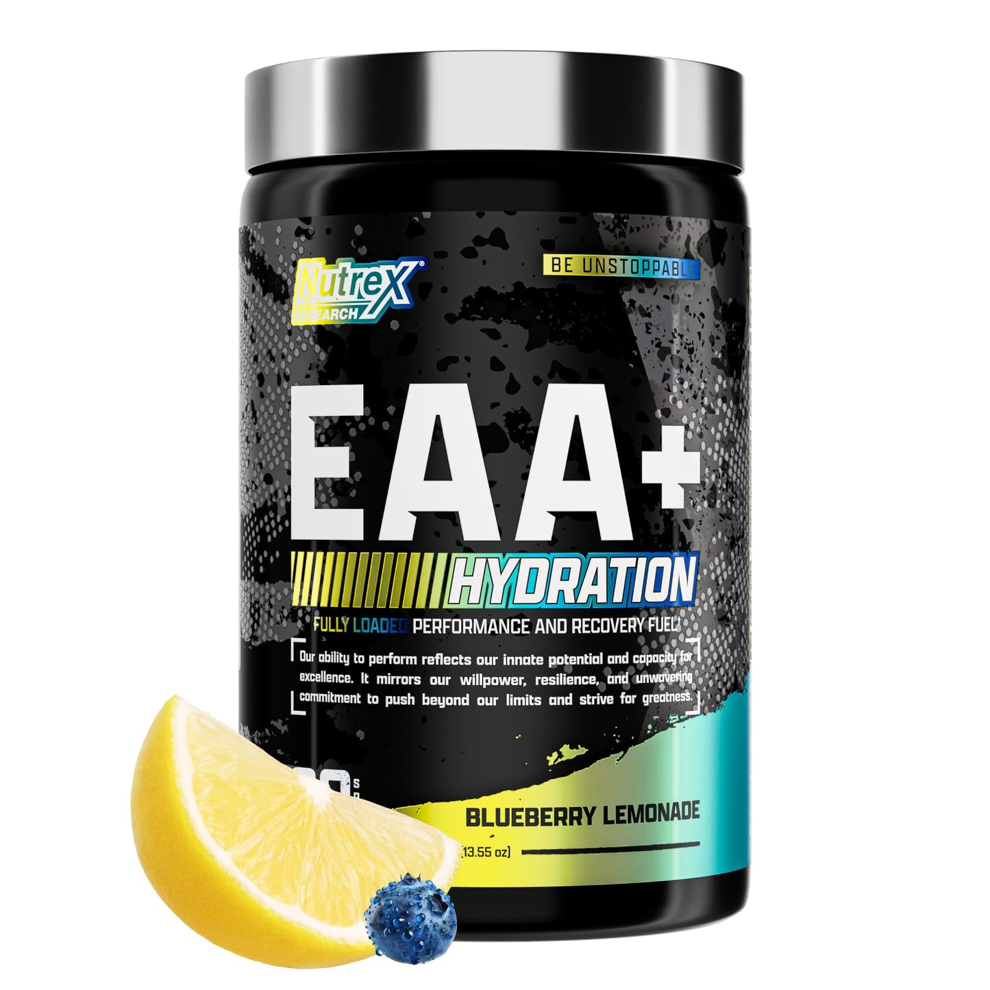 Nutrex Research EAA Hydration | EAAs + BCAA Powder | Muscle Recovery, Strength, Muscle Building, Endurance | 8G Essential Amino Acids + Electrolytes | Strawberry Watermelon 30 Serving