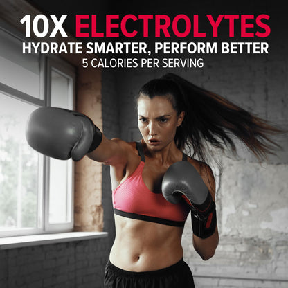10X Health Electrolyte Drink Mix - Wave Crusher, 15 Sticks | Hydration Packets: Sodium, Magnesium & Potassium Citrate, Wave Crusher, 15 Sticks