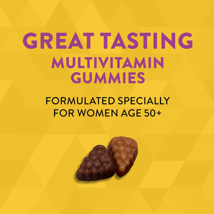 Nature's Way Alive! Women’s 50+ Daily Gummy Multivitamins, Supports Healthy Heart