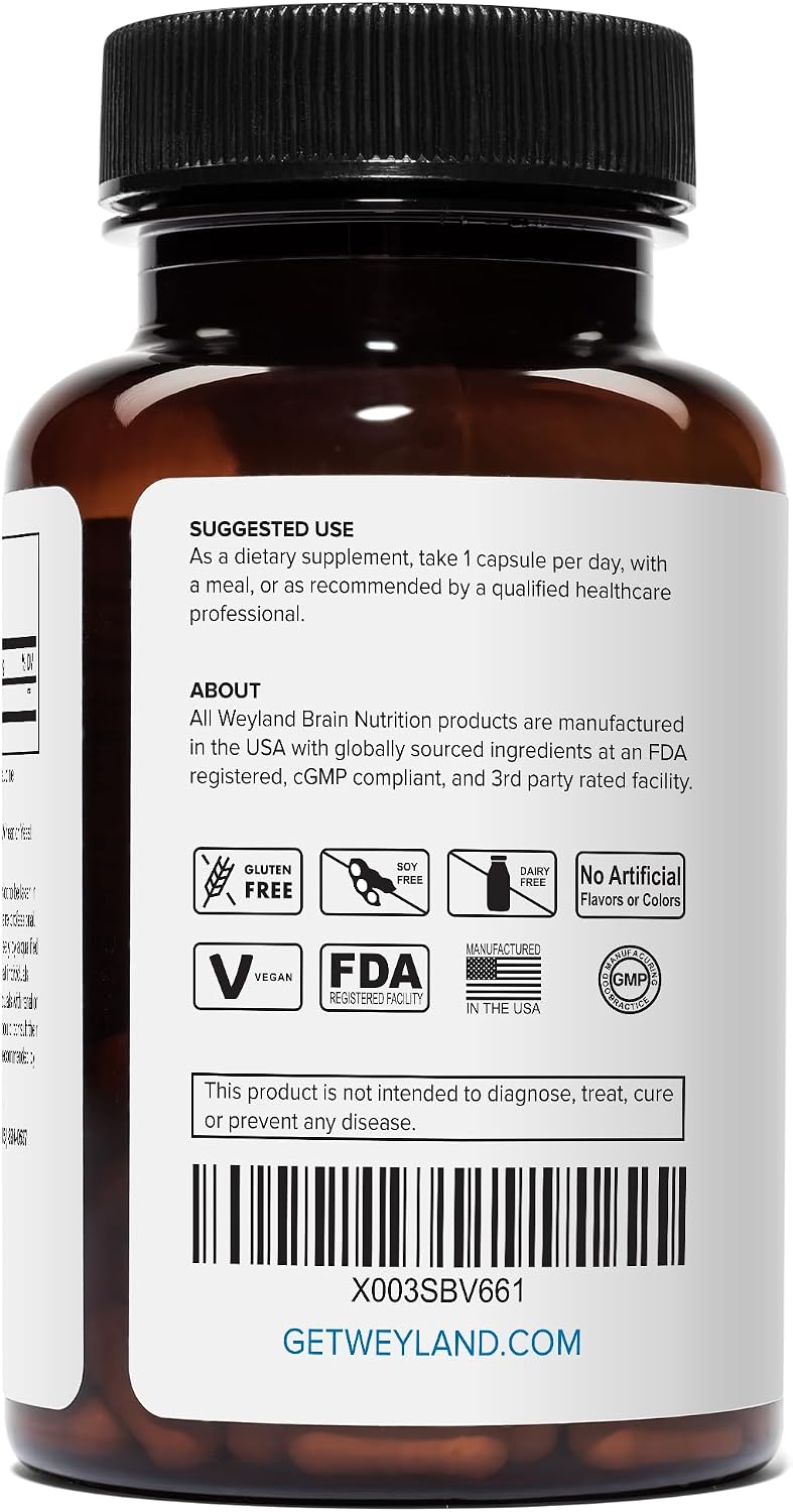 Lithium Orotate - 1000 mcg of Elemental Lithium, 60 Vegetarian Capsules (Pack of 2)