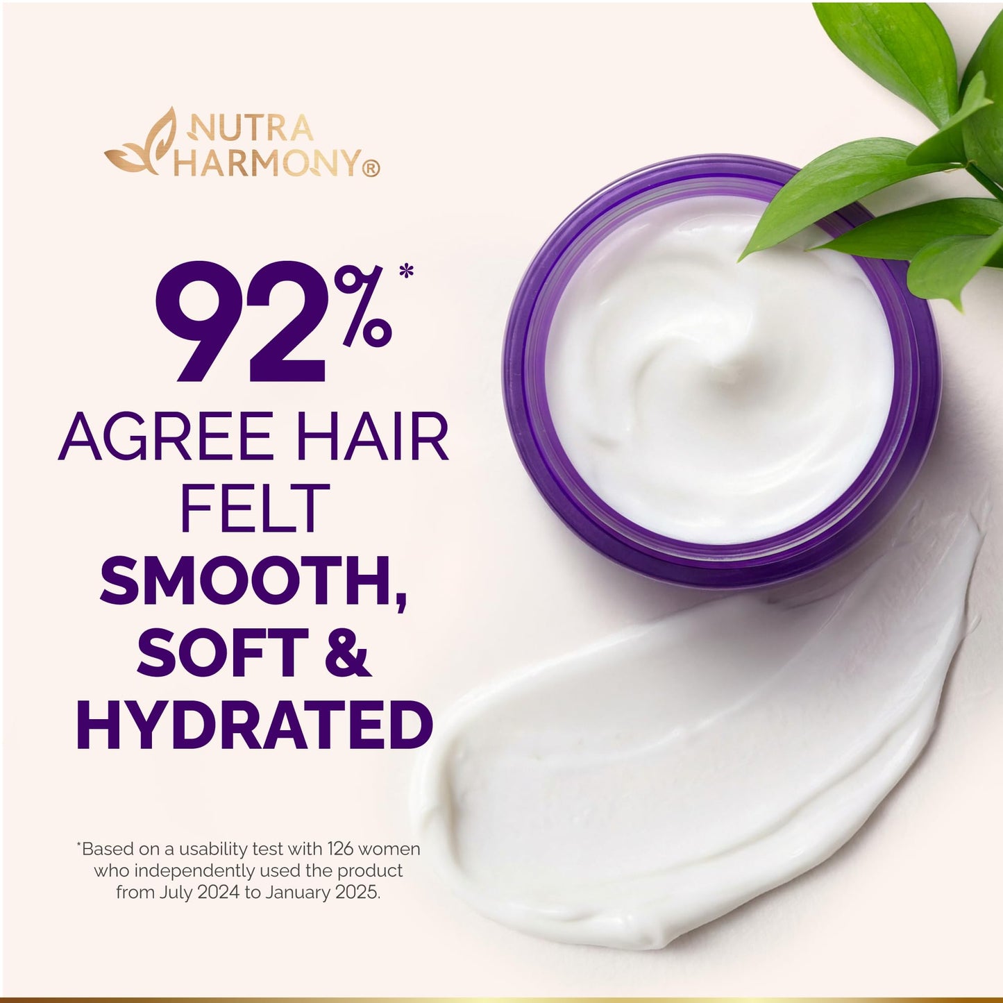 Hydrating Hair Mask - Deep Conditioning Treatment for Dry, Frizzy & Damaged Hair - Keratin Mask with Coconut & Argan Oils, Collagen & Wheat Protein - Smooths, Softens & Controls Frizz, Curl-Safe, 10oz