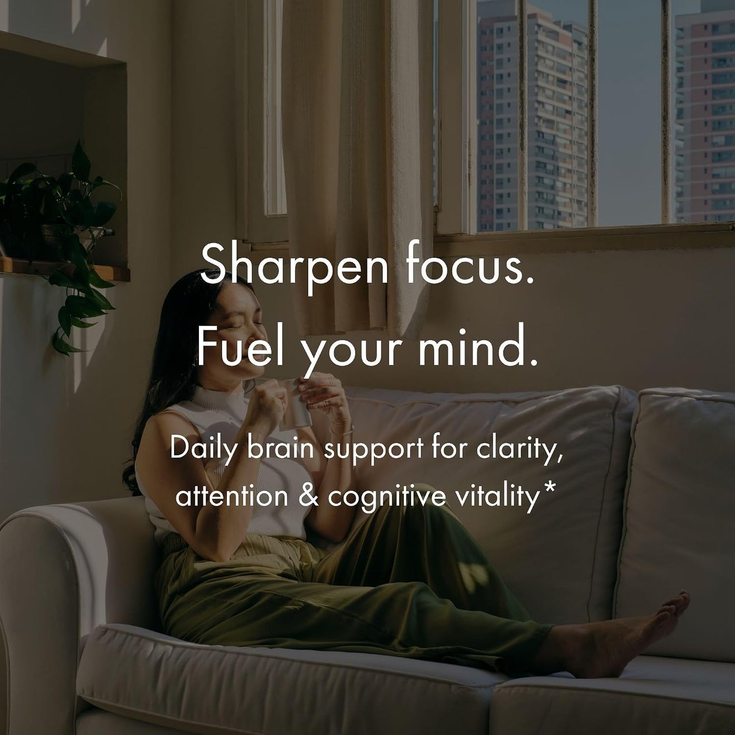 NAOMI BrainSpan™ with BDNF Support - Supports Working Memory, Focus & Concentration - CogniSage™, CognatiQ®, Lion Mane, Phosphatidylserine, Ginkgo Biloba, B6 & B12, Non-GMO, 30-Day Supply