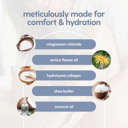 Complete Recovery Bundle with Arnica Massage Oil & Magnesium Lotion for Sore Muscles