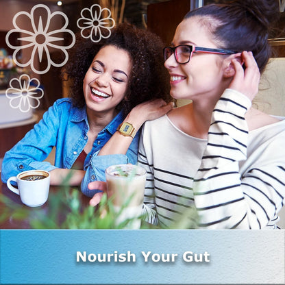 SmileVites Prebiotics Fiber Gummy Digestive Health - Vegan Friendly, GMO Free, Kosher
