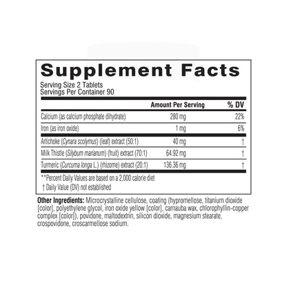 Swisse Milk Thistle Supplement – Liver Cleanse Detox & Repair with Turmeric & Artichoke Extract – Liver Health & Support Supplement for Men & Women, Vegan, 180 Tablets (90-Day Supply)