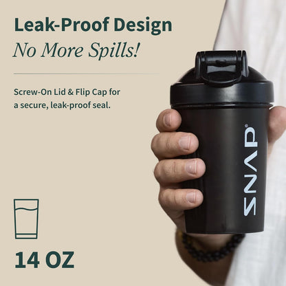 Snap Supplements Shaker Bottle 400ml