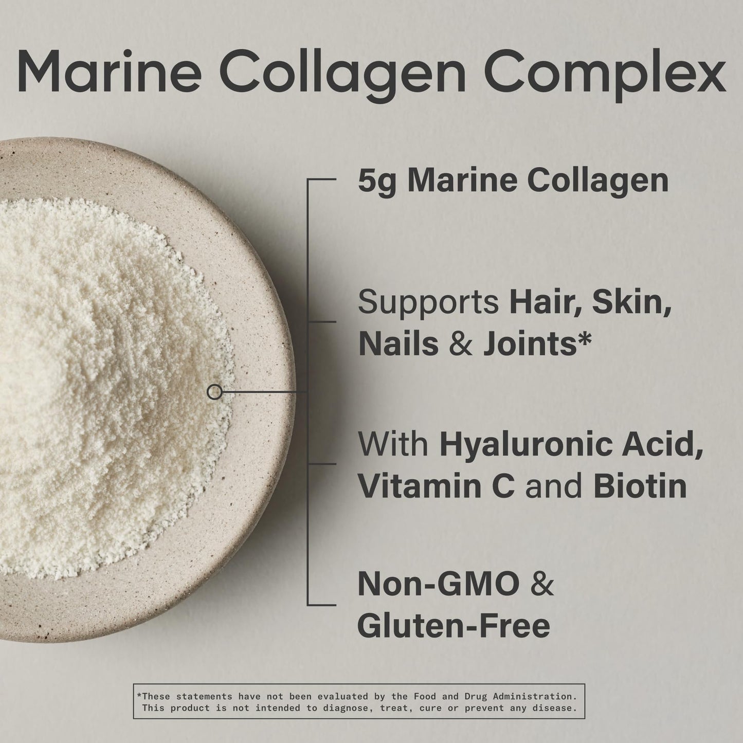Sports Research Marine Collagen Peptides Powder - Sourced from Wild-Caught Fish, Pescatarian Friendly, Keto Certified & Non-GMO Tested - Easy to Mix in Water or Juice! (34 Servings)