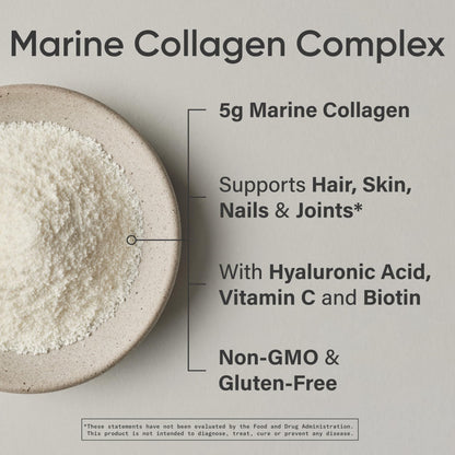 Sports Research Marine Collagen Peptides Powder - Sourced from Wild-Caught Fish, Pescatarian Friendly, Keto Certified & Non-GMO Tested - Easy to Mix in Water or Juice! (34 Servings)
