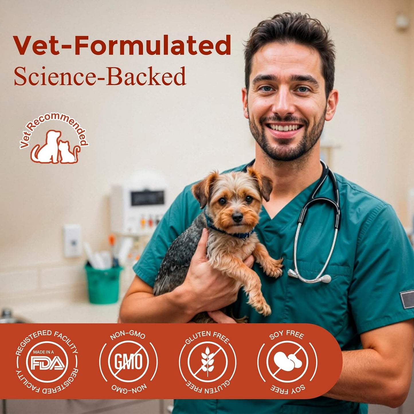 NATURE TARGET Dog UTI Treatment, Cranberry Supplement for Dogs 120 Chews | Urinary Tract & Bladder Support with D-Mannose, Marshmallow, Astragalus – Vet Formulated Immune & Kidney Support – Chicken