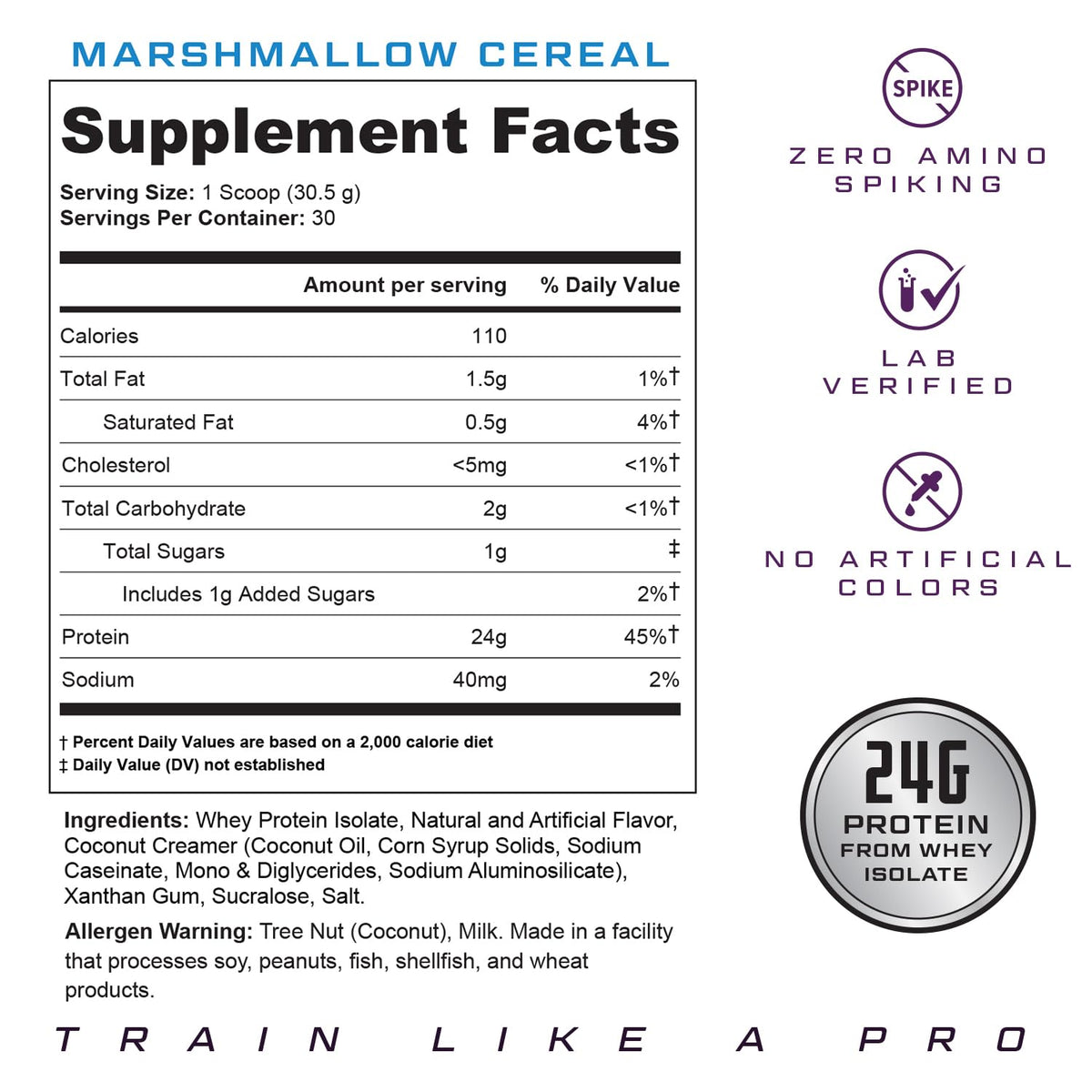 Cutler Nutrition Total ISO Whey Isolate Protein Powder: Best Tasting Whey Protein Shake