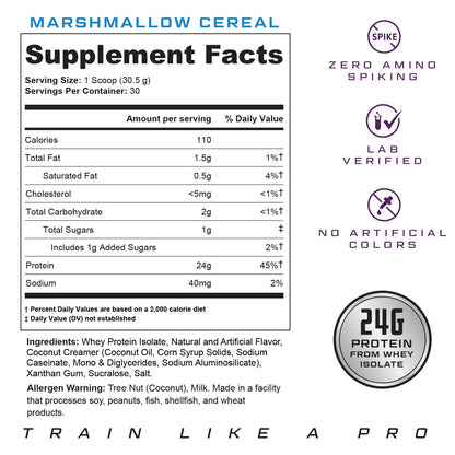 Cutler Nutrition Total ISO Whey Isolate Protein Powder: Best Tasting Whey Protein Shake
