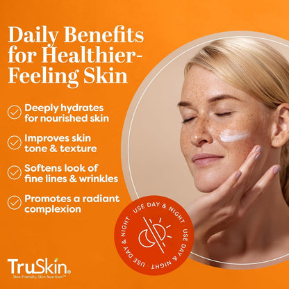 TruSkin Vitamin C Super Serum & Moisturizer Duo, 1 fl oz & 2 fl oz | Two-step Vitamin C routine to brighten, hydrate and support smoother, firmer-looking skin