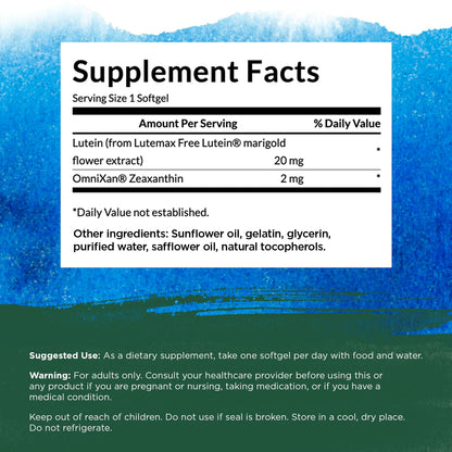 Swanson Synergistic Eye Health - Lutein and Zeaxanthin Supplement