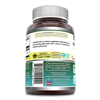 Amazing Formulas Biotin 10,000 mcg | Fast Dissolve Tablets | Non-GMO | Gluten Free Supplement | Made in USA (Strawberry, 60 Count)