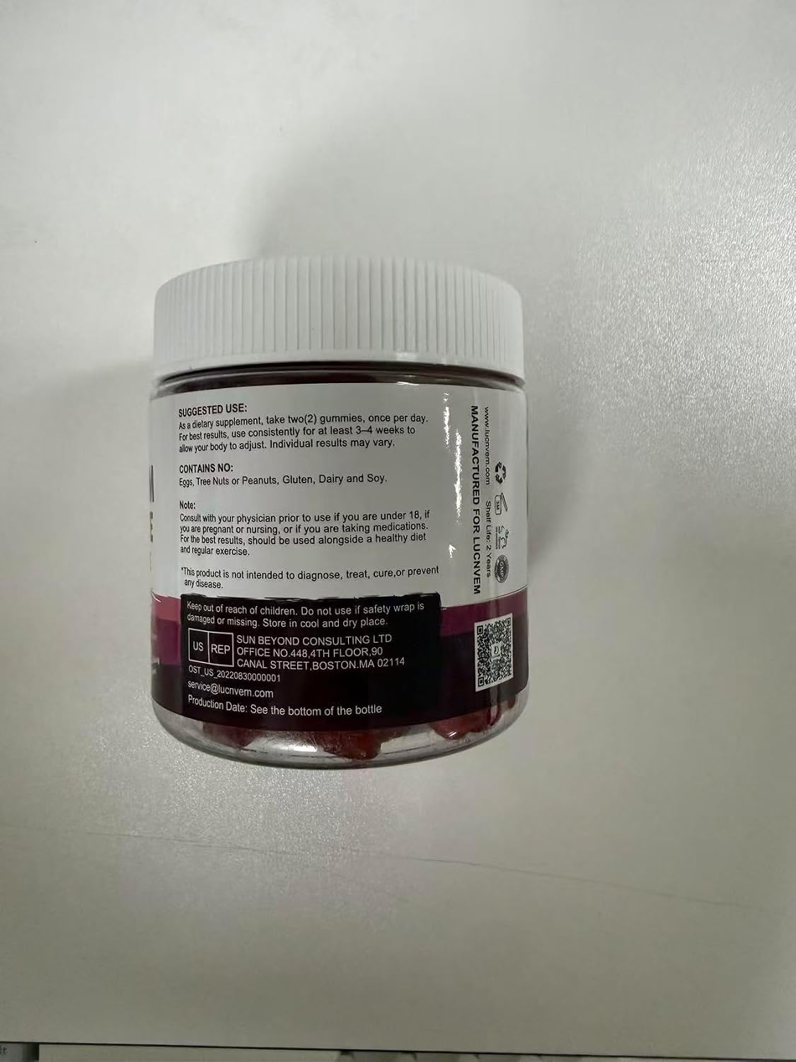 Magnesium Bisglycinate Chelate Gummies | 400 mg High Absorption Magnesium Bisglycinate with L-theanine Supplement for Women and Men, Sugar Free, 30 Day Supply