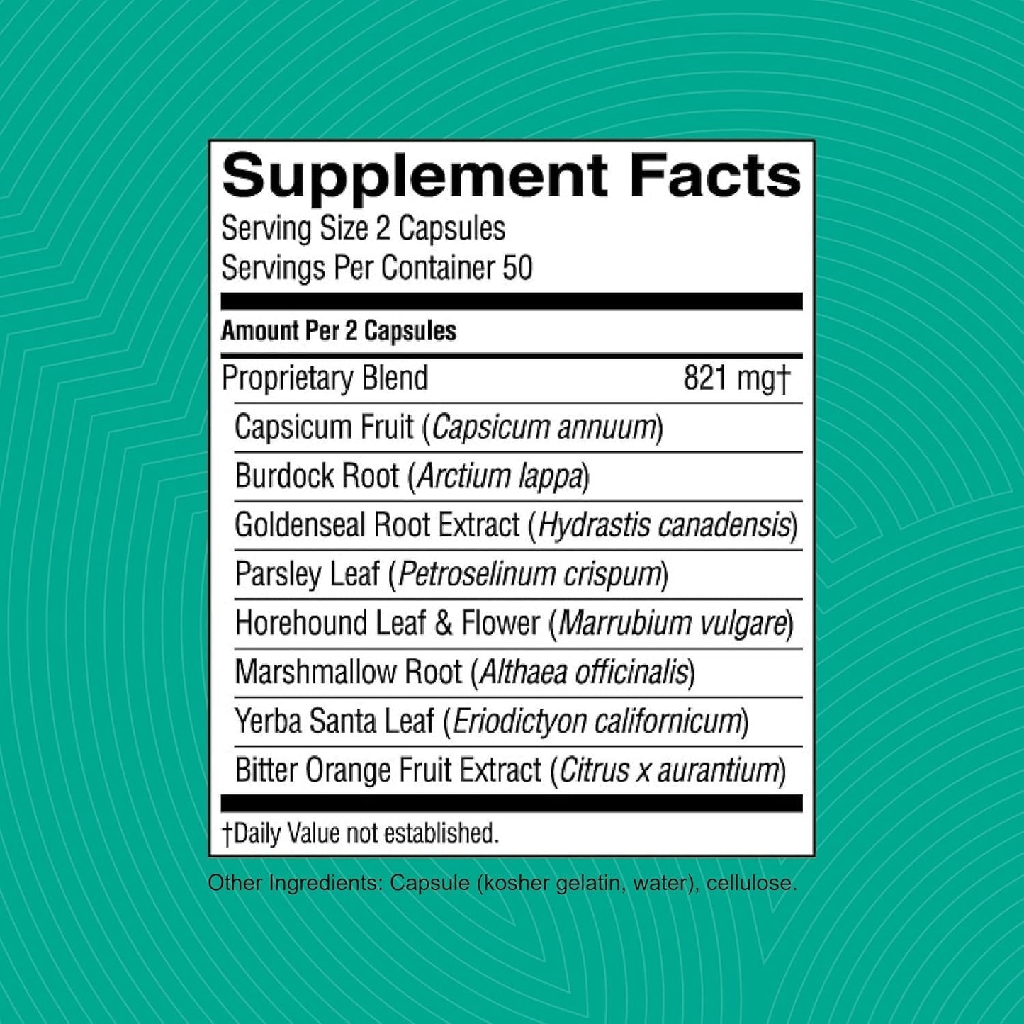 Nature's Sunshine Sinus Support EF Herbal Supplement – Targeted Respiratory Support, Healthy Nasal Passages, Ephedra-Free, 100 Vegcaps