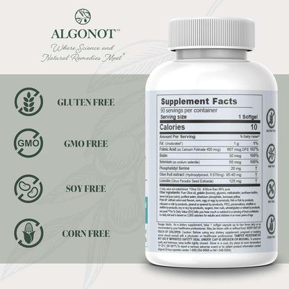 BrainGain, Luteolin & Key Ingredients with EVOO. May Support The Body in Reducing Stress While Increasing Cognitive Function. The only liposomal Luteolin Products Using Olive Pomace Oil.