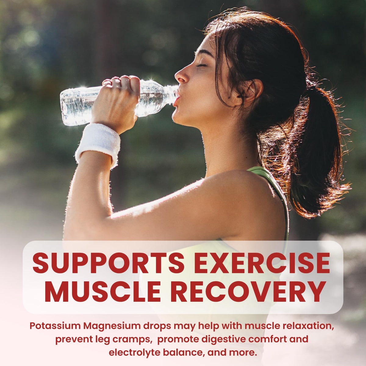 Potassium Magnesium Citrate Supplement, Liquid Magnesium Citrate Drops 500mg with Ashwagandha, Calcium, Zinc, Vitamin D3, B6, B12, CoQ10 - Support Calm & Bone & Muscle & Immune Health Vegan 2 fl oz