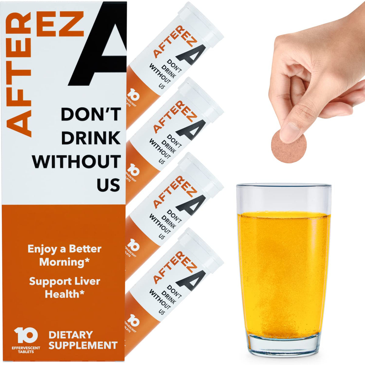 Erectogen AfterEZ Reducing GABAa Rebound Supplements - Tablets w Dihydromyricetin