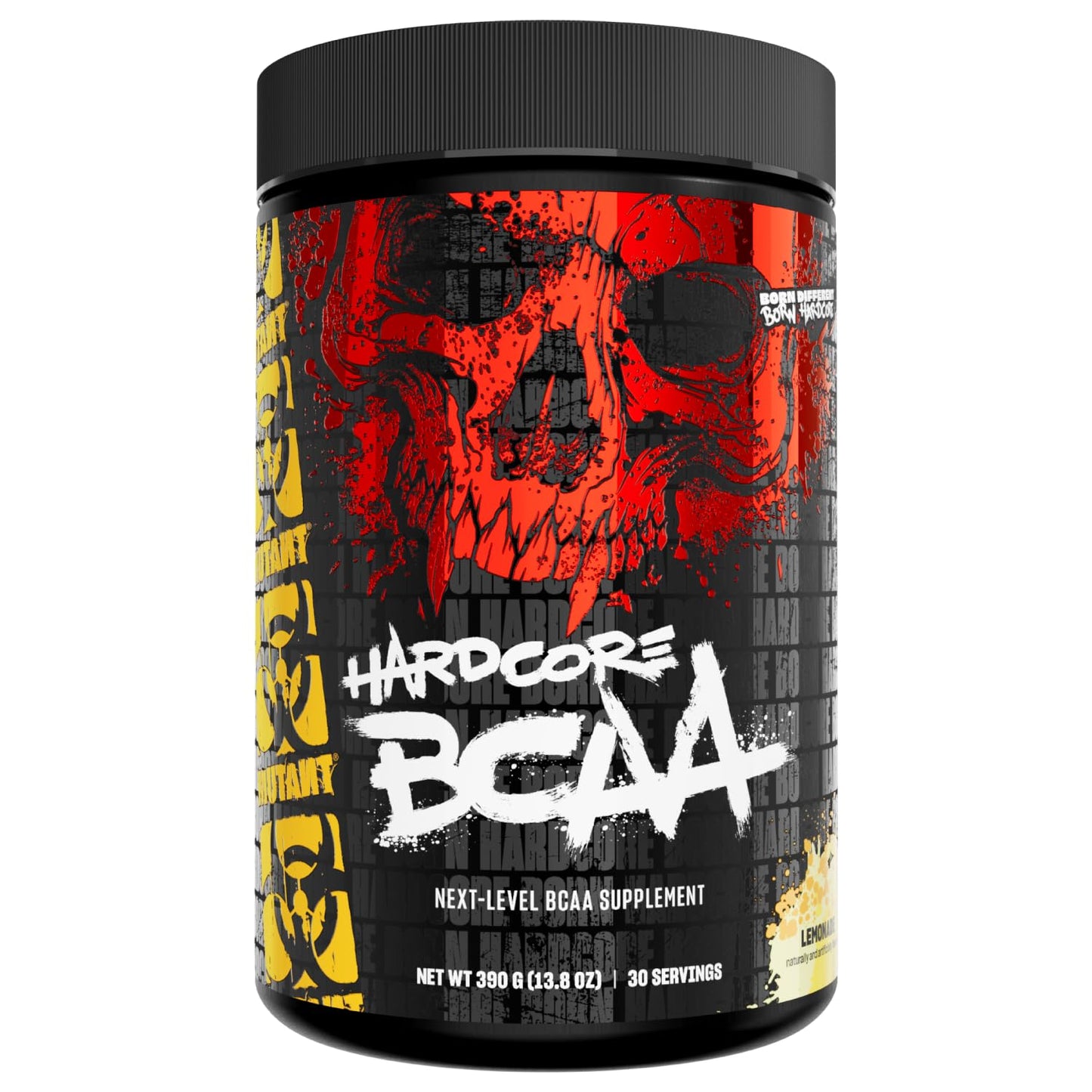 Mutant Hardcore BCAA - Pre, Intra or Post Workout – BCAA Next Level branched-Chain Amino Acids Supplement – Hydration + Recovery - 30 Serving - Blue Raspberry