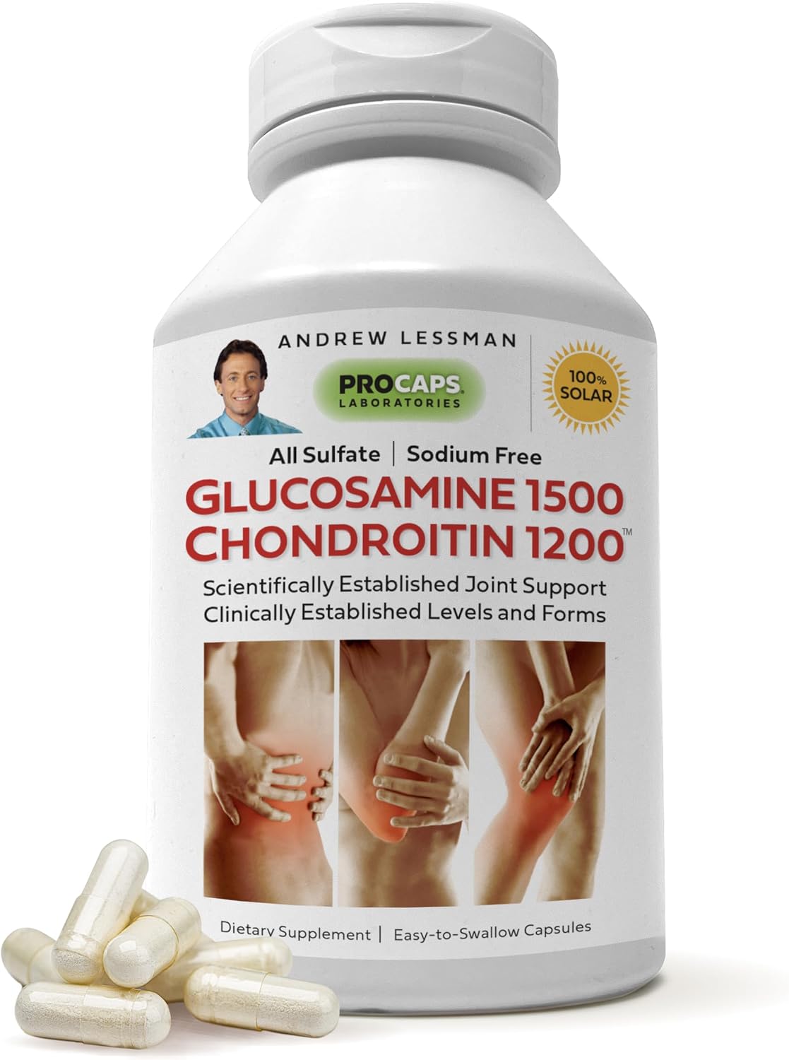 ANDREW LESSMAN Glucosamine 1500 Chondroitin 1200-600 Capsules